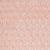pink geometric embroideried fabric from Nina Campbell