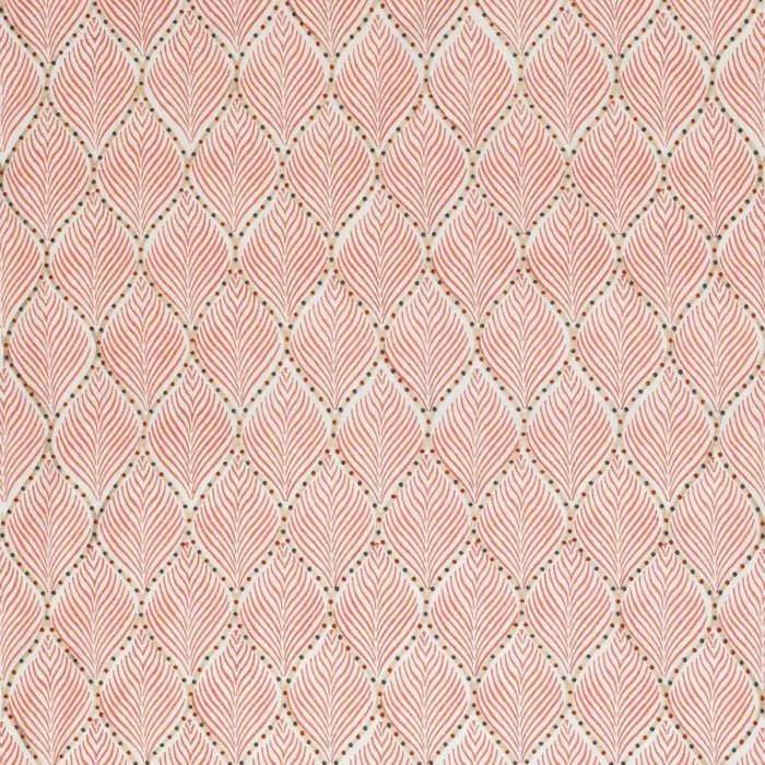 Bonnelles Fabric - Coral swatch