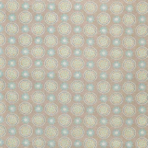 blue botanical linen fabric from Nina Campbell