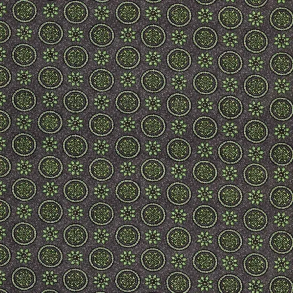 black-grey botanical linen fabric from Nina Campbell