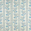 blue botanical linen fabric from Nina Campbell