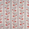 blue botanical linen fabric from Nina Campbell