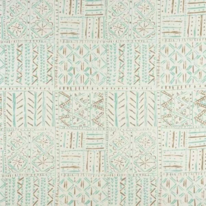 blue misc linen fabric from Nina Campbell