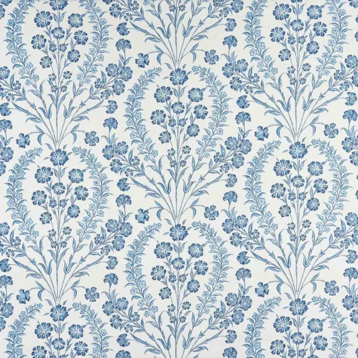 Chelwood Fabric - Blue / Ivory swatch