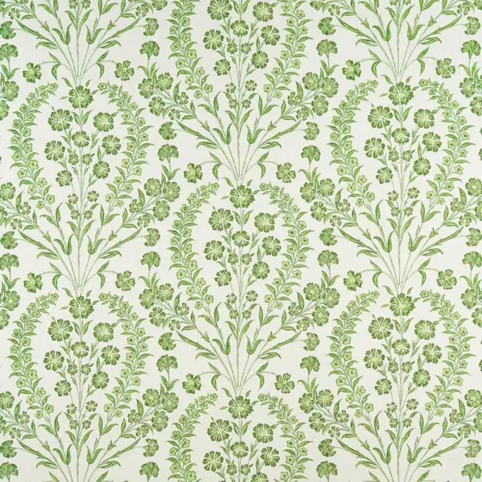 Chelwood Fabric - Green / Ivory – Gold / Ivory swatch