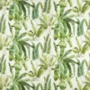 green botanical linen fabric from Nina Campbell