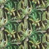 green botanical linen fabric from Nina Campbell