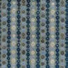 blue geometric jacquard fabric from Nina Campbell