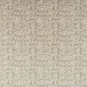 black-grey traditional jacquard fabric from Nina Campbell