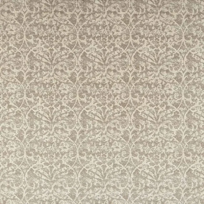 Brideshead Damask Fabric - Oyster swatch
