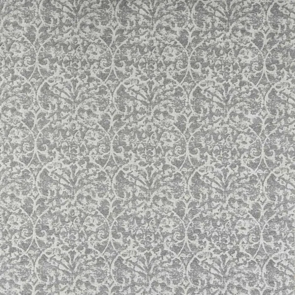 black-grey traditional jacquard fabric from Nina Campbell
