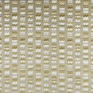brown striped jacquard fabric from Nina Campbell