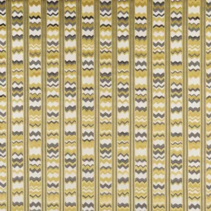 black-grey striped jacquard fabric from Nina Campbell