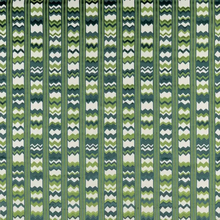 Sebastian Fabric - Green / Ivory – Gold / Ivory swatch