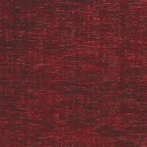 red plain velvet-chenille fabric from Nina Campbell