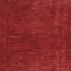 red plain velvet-chenille fabric from Nina Campbell