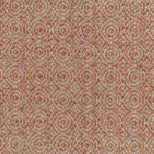 orange spotted velvet-chenille fabric from Nina Campbell