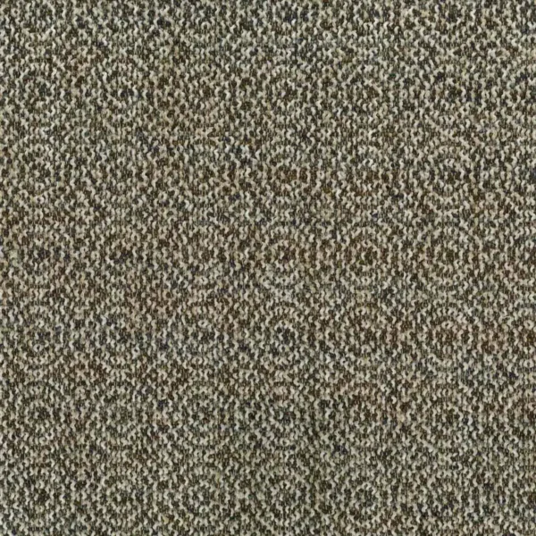 Rushlake Fabric - Chocolate / Ivory by brown spotted velvet-chenille fabric from Nina Campbell