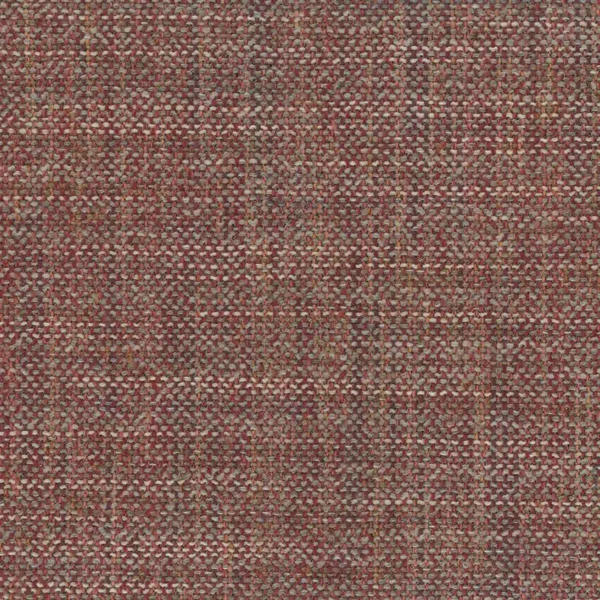 red plain velvet-chenille fabric from Nina Campbell