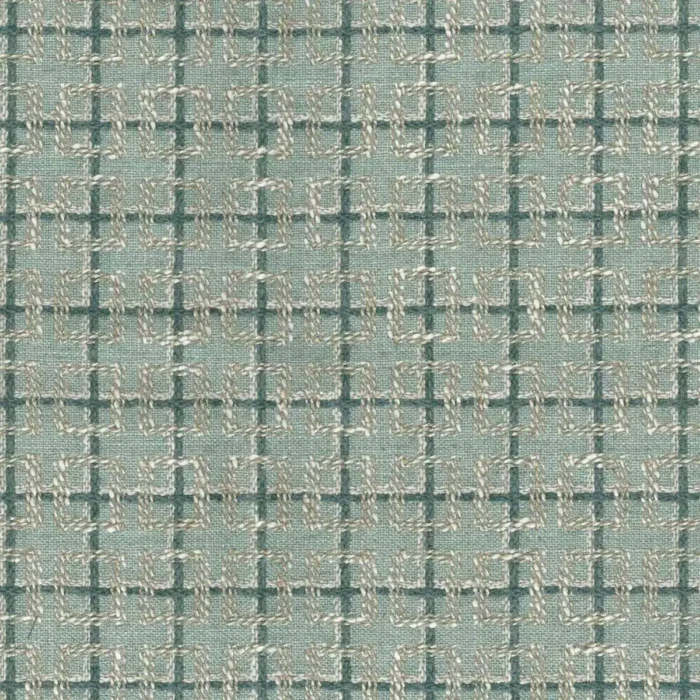 Rodmell Fabric - Aqua swatch