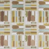 brown misc embroideried fabric from Nina Campbell