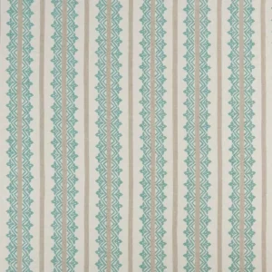 blue traditional linen fabric from Nina Campbell
