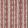 red traditional linen fabric from Nina Campbell