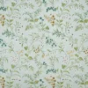 blue botanical embroideried fabric from Nina Campbell