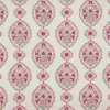 red botanical embroideried fabric from Nina Campbell