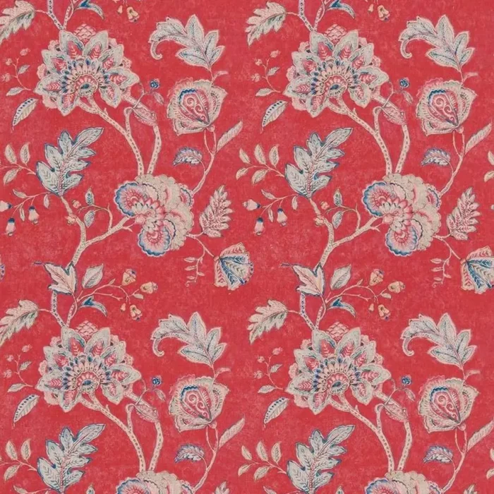 Samarra Fabric - Red / Aqua /  Blue – Red / Aqua / Blue swatch