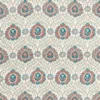 blue botanical linen fabric from Nina Campbell