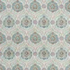green botanical linen fabric from Nina Campbell