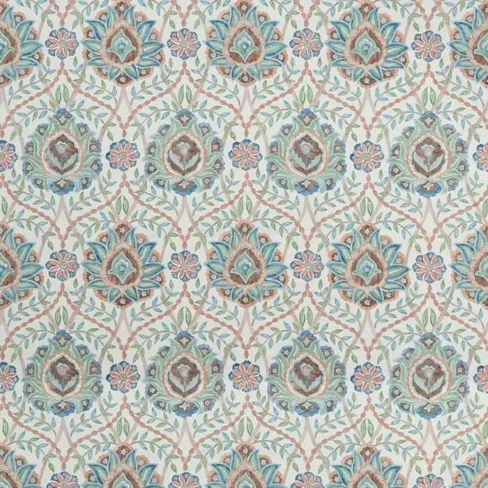 Topkapi Fabric - Sage / Taupe swatch