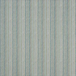 blue striped printed fabric from Nina Campbell