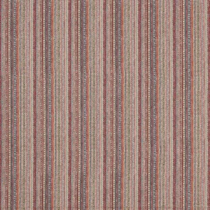 red striped printed fabric from Nina Campbell