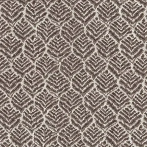 black-grey botanical jacquard fabric from Nina Campbell
