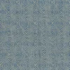 blue geometric jacquard fabric from Nina Campbell