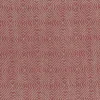 red geometric jacquard fabric from Nina Campbell