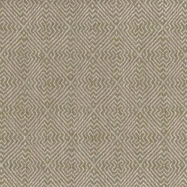 neutral geometric jacquard fabric from Nina Campbell