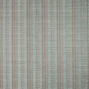 blue geometric jacquard fabric from Nina Campbell