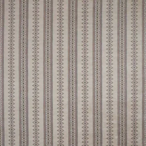 white geometric jacquard fabric from Nina Campbell