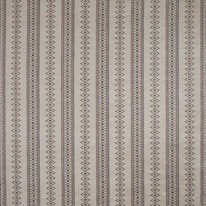 Turfan Fabric - Ivory / Multi swatch
