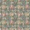 green botanical printed fabric from Nina Campbell