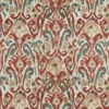 red traditional jacquard fabric from Nina Campbell