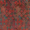 red misc velvet-chenille fabric from Nina Campbell