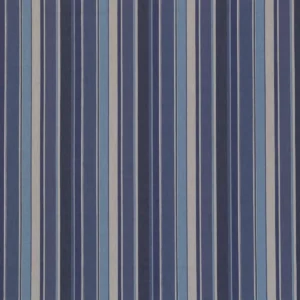 blue striped woven fabric from Osborne & Little