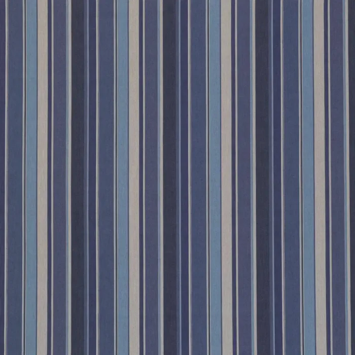 Spiaggia Fabric - Indigo / Linen swatch
