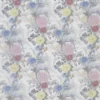 multicolour botanical voile-sheer fabric from Osborne & Little