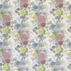 multicolour botanical linen fabric from Osborne & Little