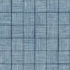 blue geometric woven fabric from Osborne & Little